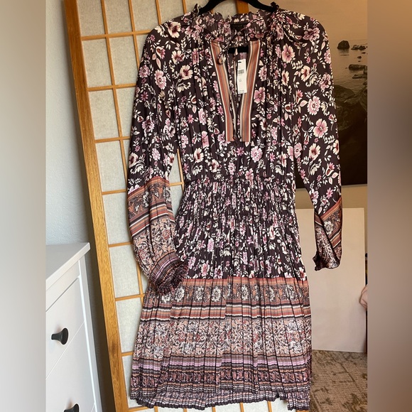 Anthropologie CURRENT AIR Alyce Mini Dress in XS NWT - Picture 3 of 14